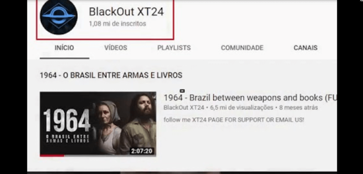 Canal do Brasil Paralelo é hackeado
