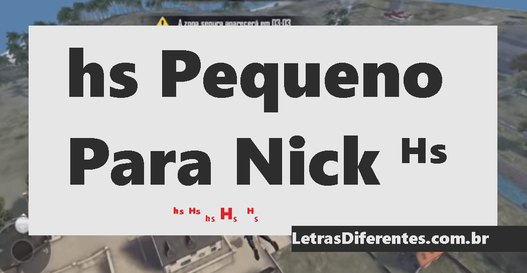 Hs Pequeno Para Nick Á´´Ë¢ Letras Diferentes