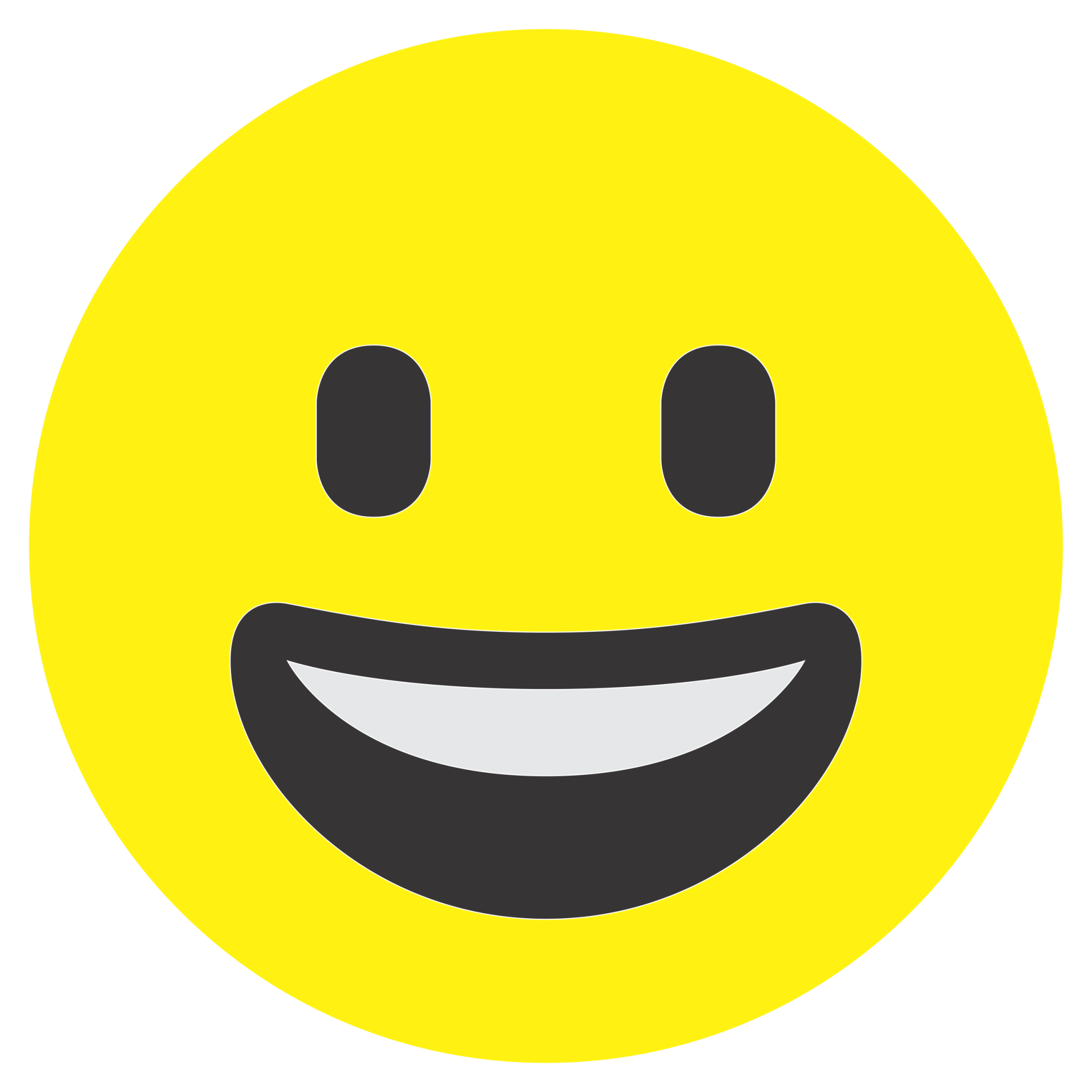 😃 Emoji Rosto Sorridente – Letras Diferentes 🄻🄾🅅🄴 🔥