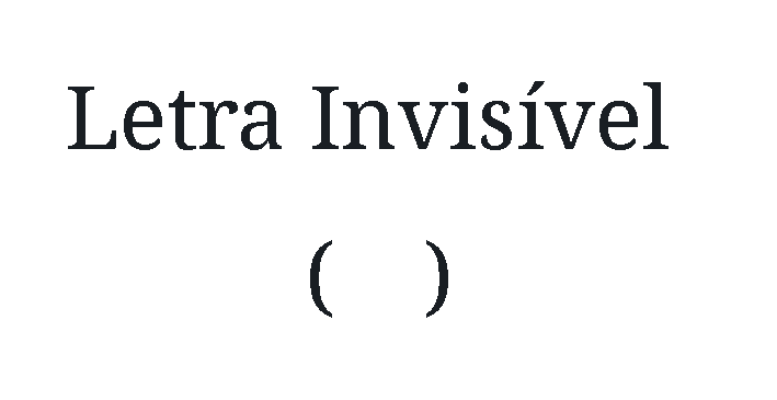 Espaço Invisível (ㅤ): Como copiar e colar letra com espaço no nick ou nome  - Aprender a Desenhar